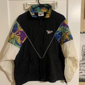 Vintage Reebok windbreaker Size Medium